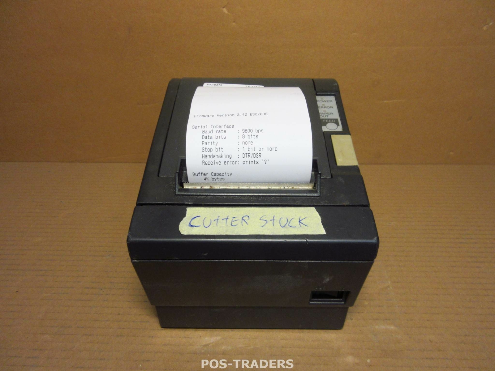 EPSON TM-T88II M129B SERIAL Thermal Ticket Receipt POS Printer CUTTER STUCK