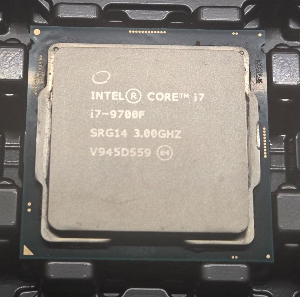 Intel Core i7-9700F 3.00GHz 8 Core SRG14 8 Thread LGA 1151 CPU