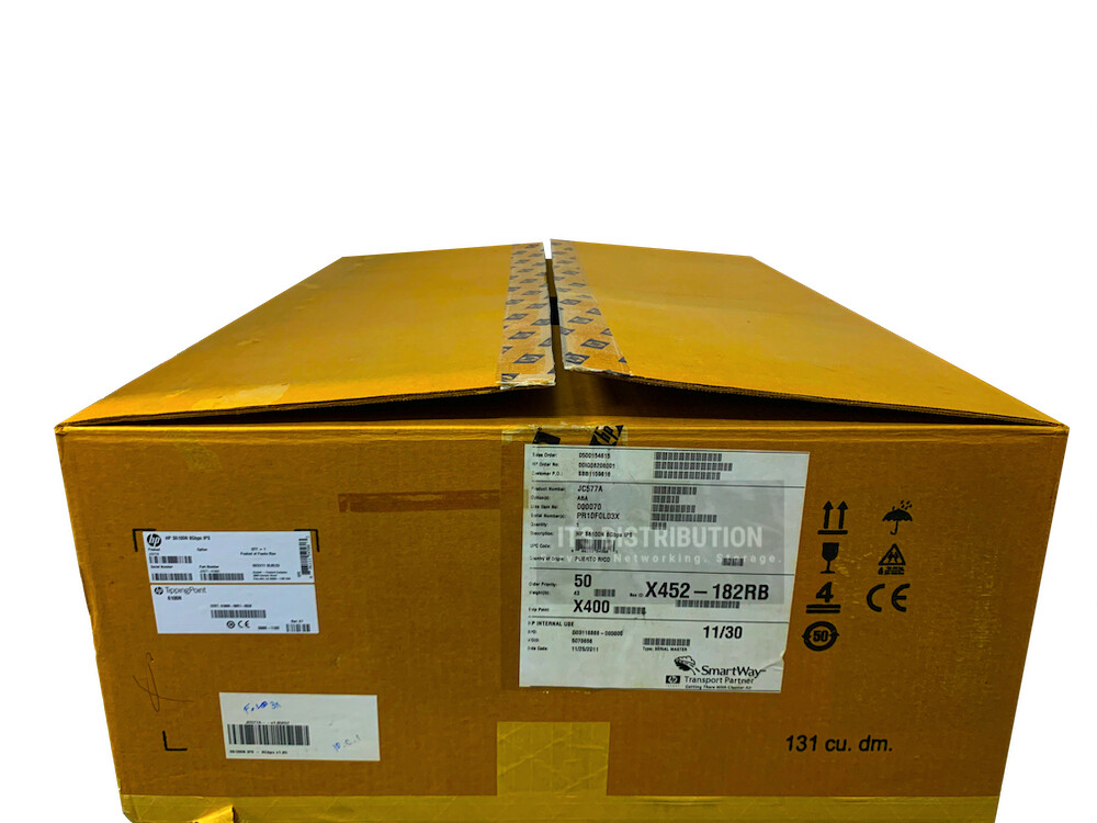 JC577A I Open Box HP S6100N 8Gbps IPS S Intrusion Prevention System N Series