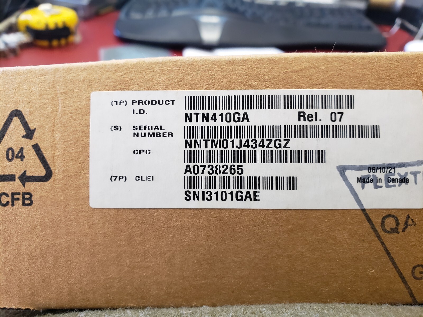 NEW NTN410GA Nortel Networks Optera Metro 3400 Vtx 12 Enhanced Cross Connect