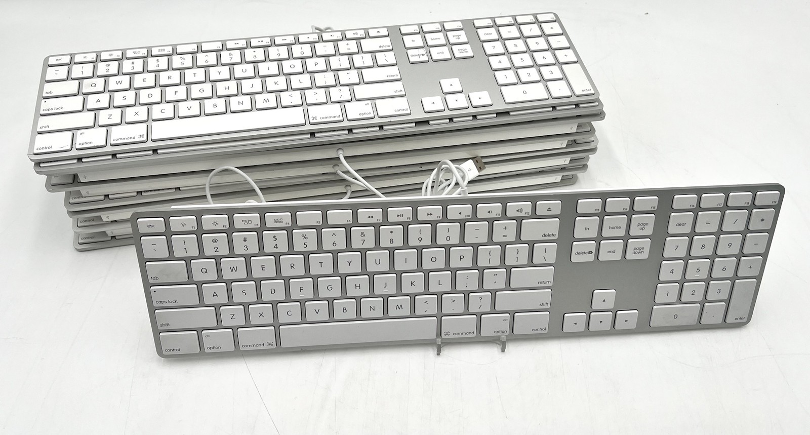 Apple A1243 Wired USB Slim Keyboard *LOT OF 10*