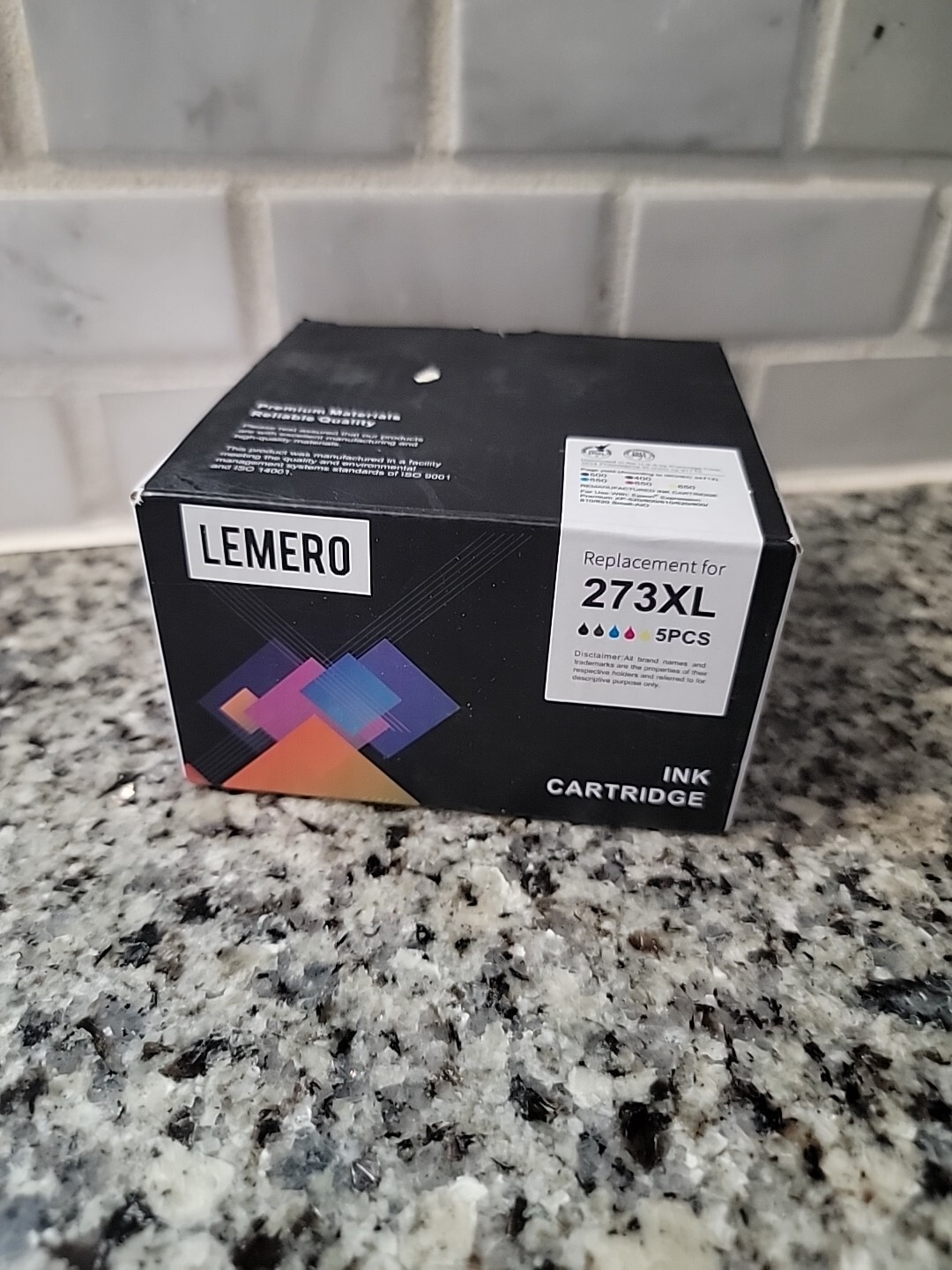 Lemero 273XL 4PCS Ink Cartridges/SEE DESCRIPTION 