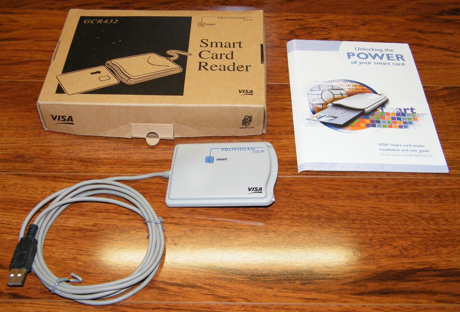 Providian Visa Smart Card Reader (GCR432) "Unlock The Power Of Your Smart Card"