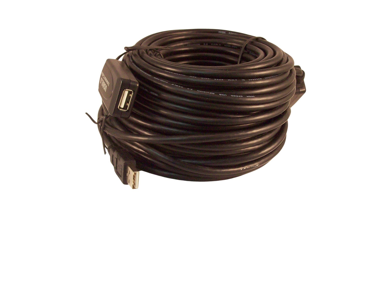Your Cable Store 50 Foot USB 2.0 High Speed Active 50 Feet, Black