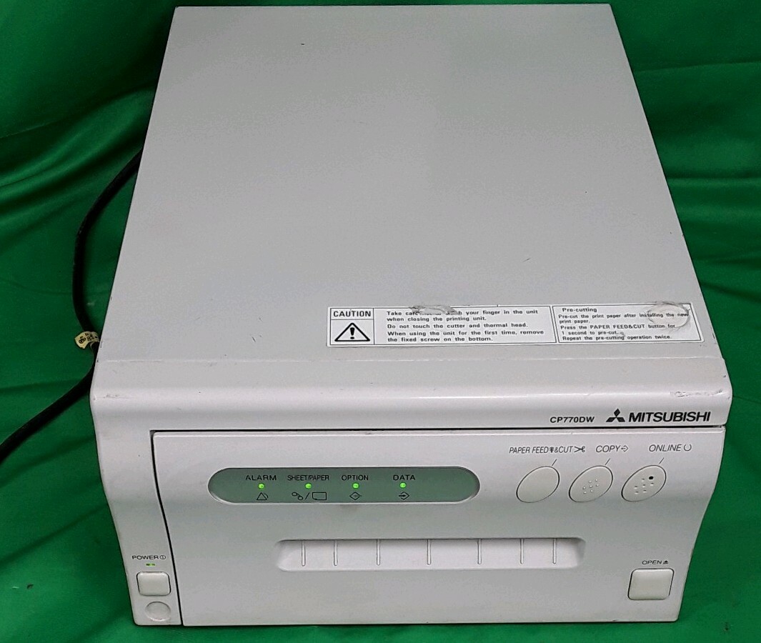 Mitsubishi Digital Color Printer Model CP770DW (g5d)