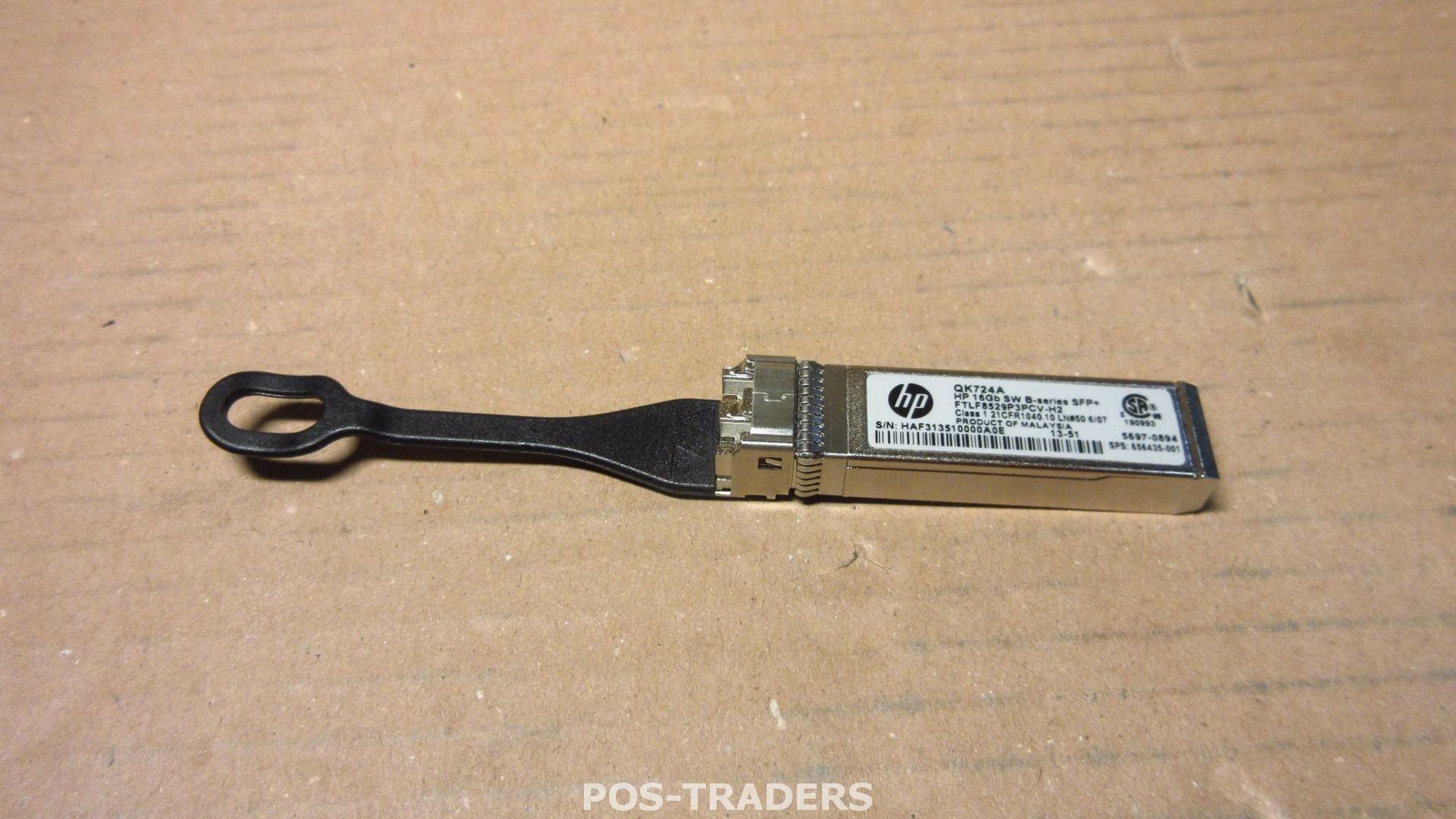 HPE QK724A 16Gb FC Short Wave SFP+ LC Transceiver 14,025Gbps 656435-001 