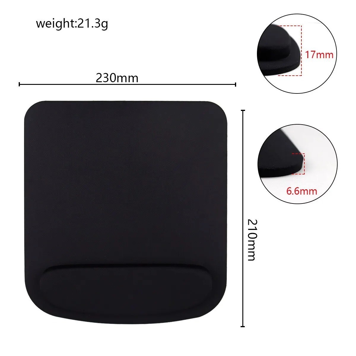 Mouse Pad Wrist Rest Support Ergonomic Comfort Mat Non-Slip PC Laptop Computer