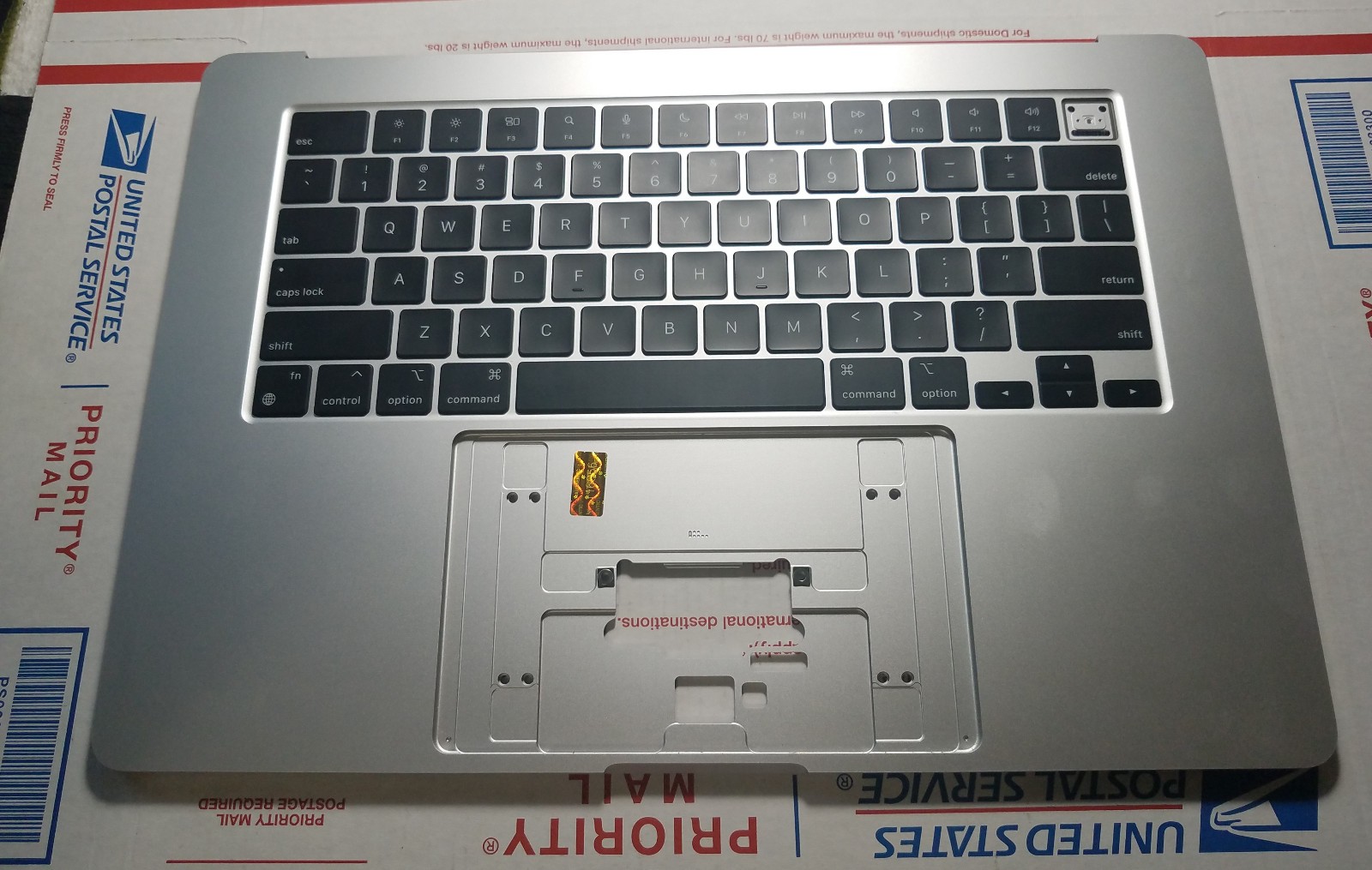 Genuine Top Case Keyboard Battery Palmrest MacBook Air 15" M2 A2941 2023 Silver
