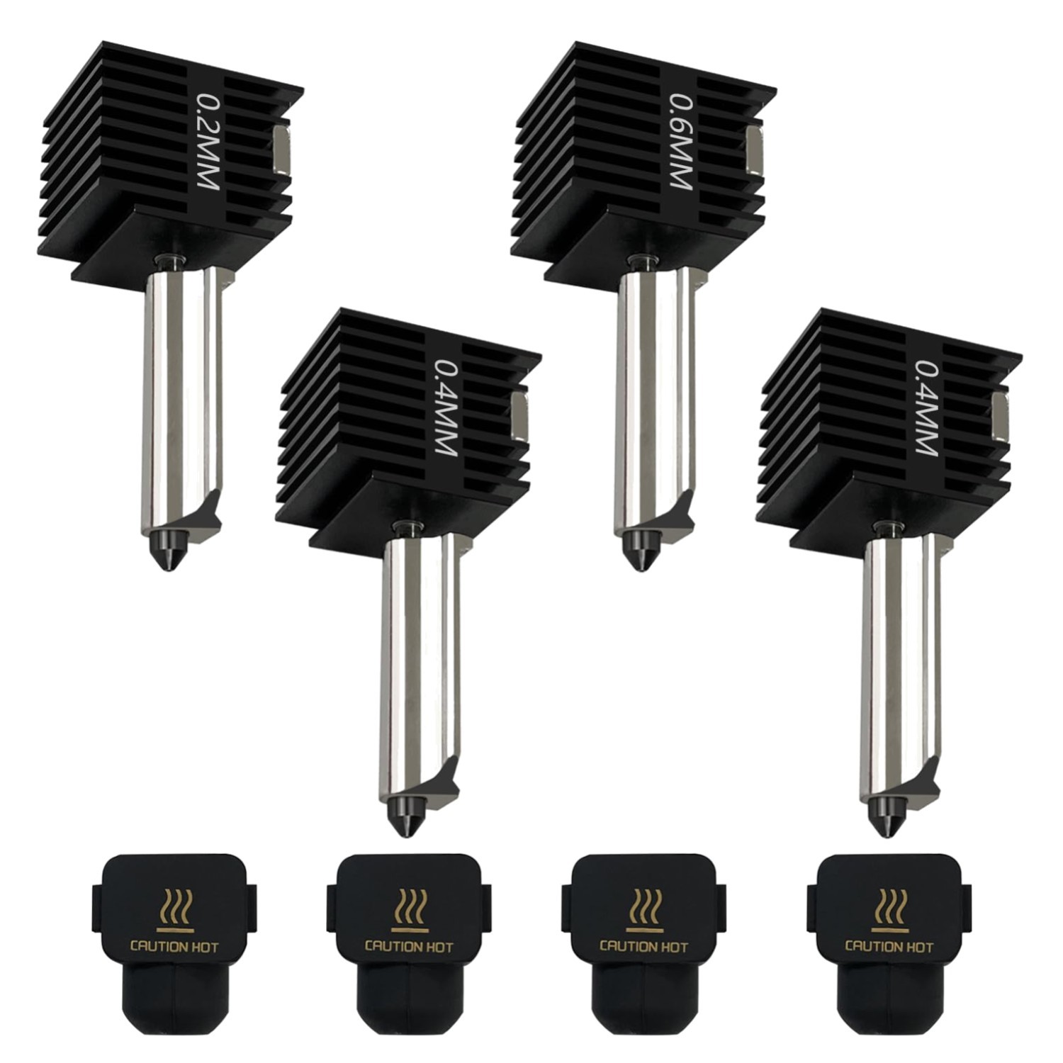 High-Temperature Steel Nozzle Replacement Kit