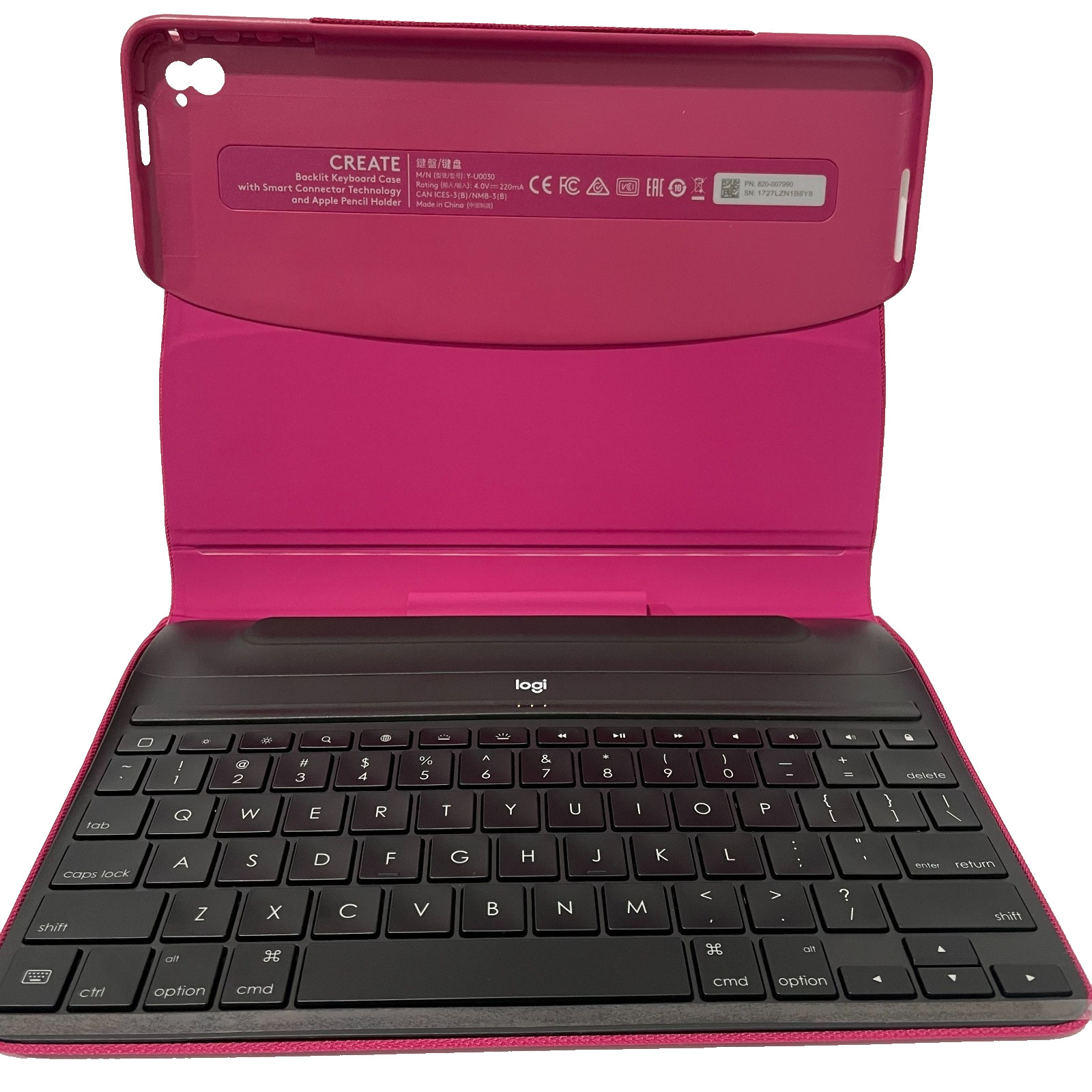 Logitech Create Keyboard Case iPad Pro 9.7 (1st Gen) - Plum