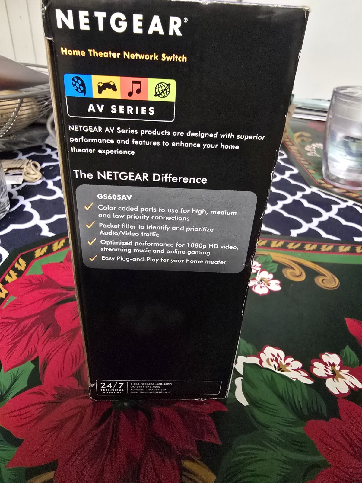 NETGEAR Home Theater Network System AV Series for Gaming Consoles
