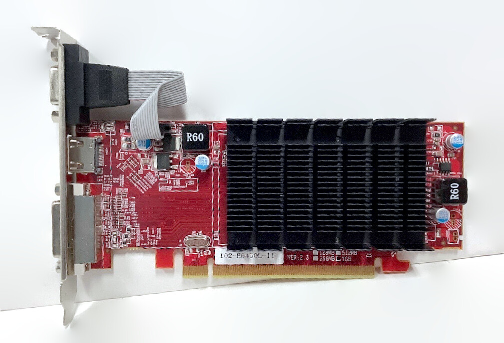 VisionTek 401478 Radeon 5450 1GB PCIE HDMI DVI VGA Video Graphics Card