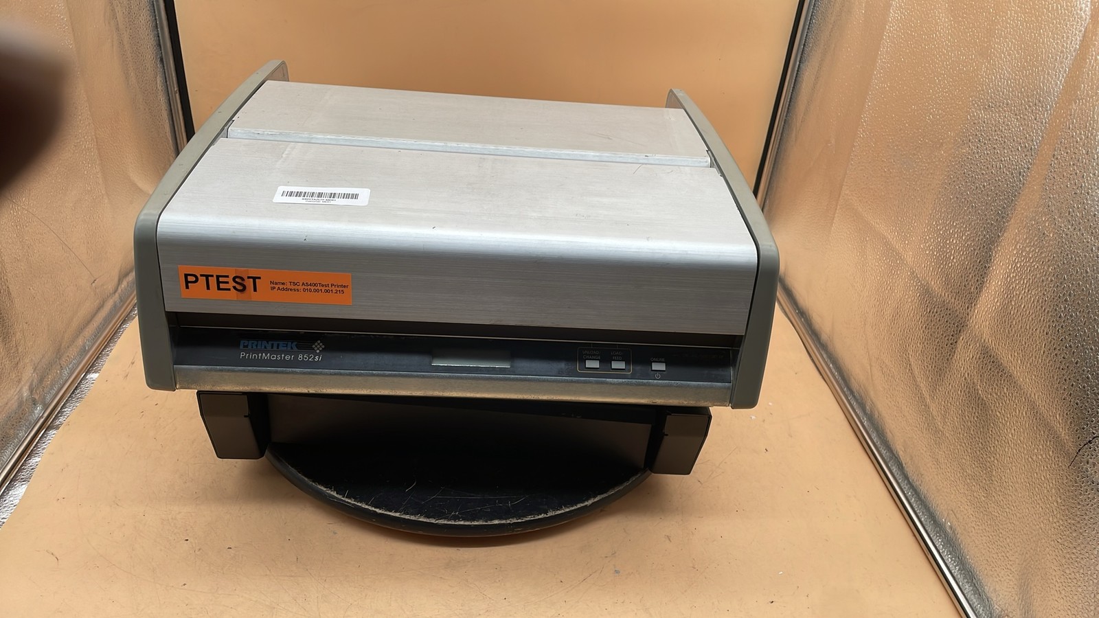 Printek PrintMaster 852si Matrix Printer High Speed Impact Forms Printer