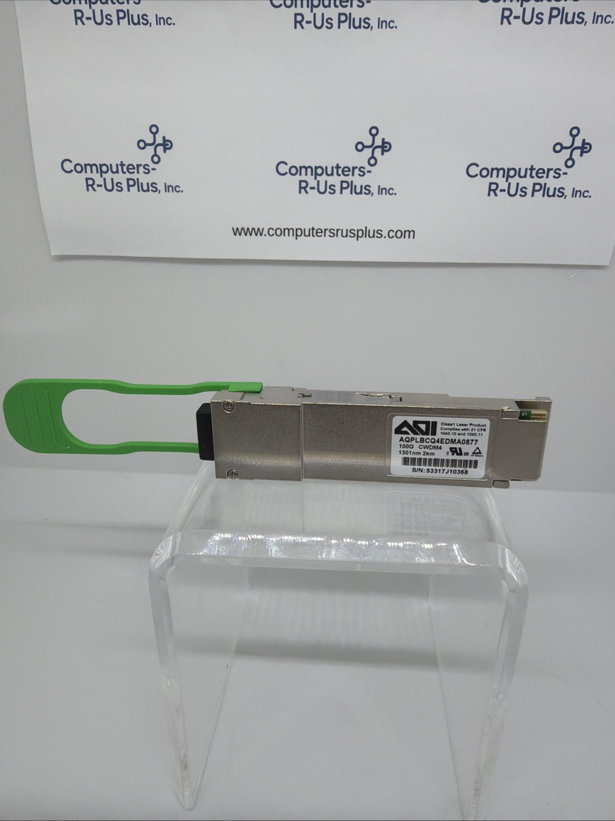 AOI AQPLBCQ4EDMA0877 100G 1301NM Module SFP CWDM New Pulls Tested A Grade qty 1