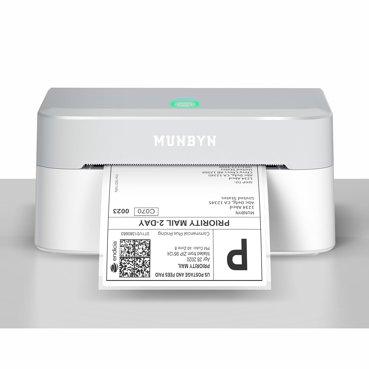 MUNBYN Bluetooth Thermal Label Printer, Wireless 4x6 Shipping Label Printer