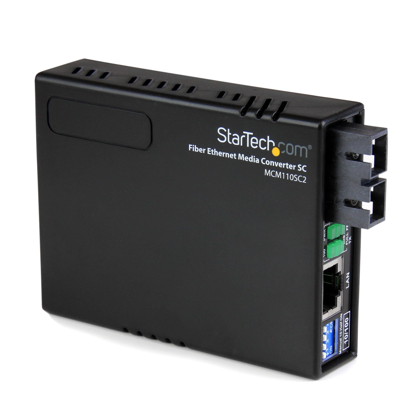 StarTech MCM110SC2 MM SC Fiber Media Converter 2km TAA