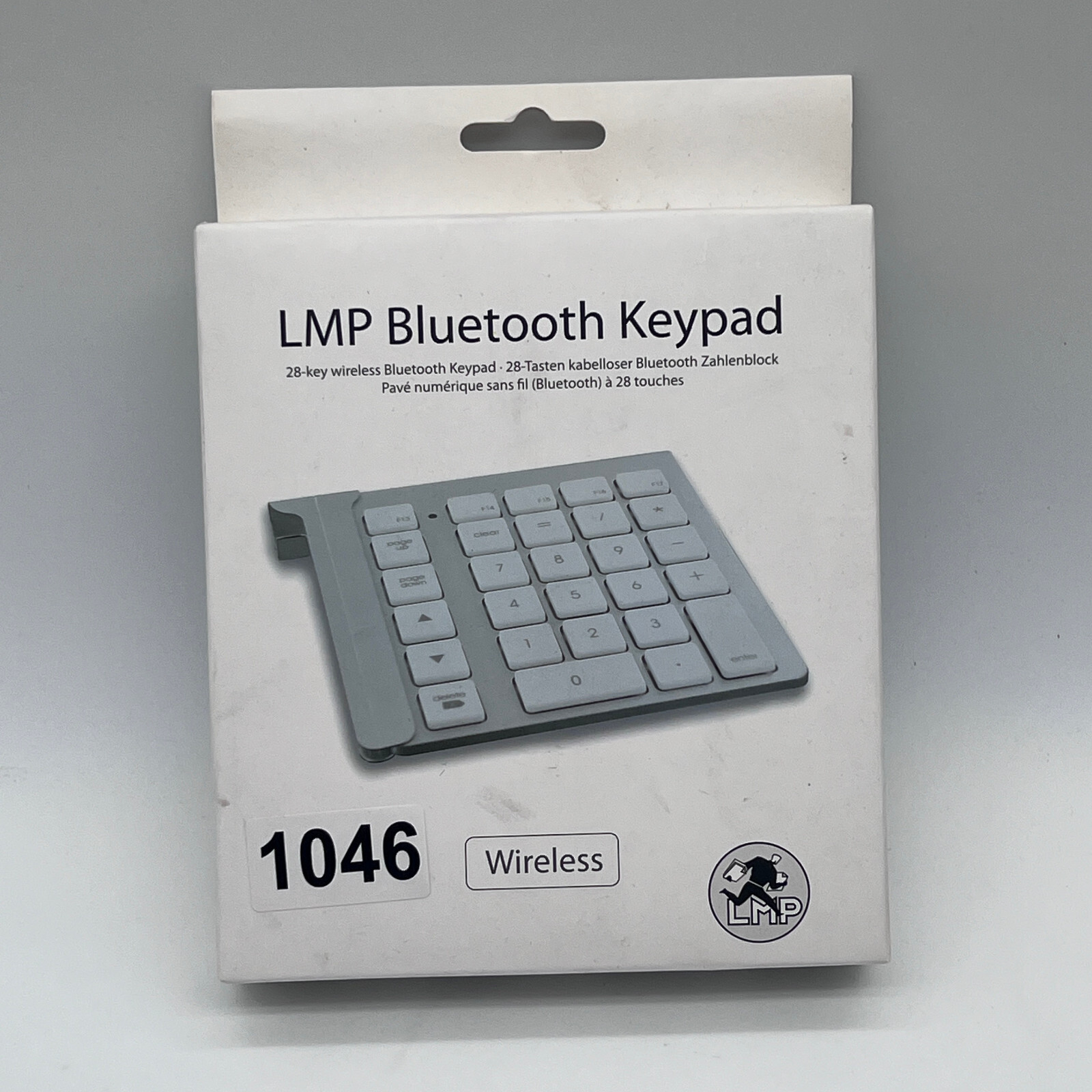 LMP Bluetooth Key Pad Model: WKP-1314, 28 key For Apple/Mac