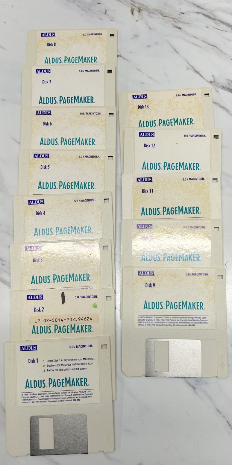 Aldus Pagemaker 5.0 for  Macintosh Includes S#