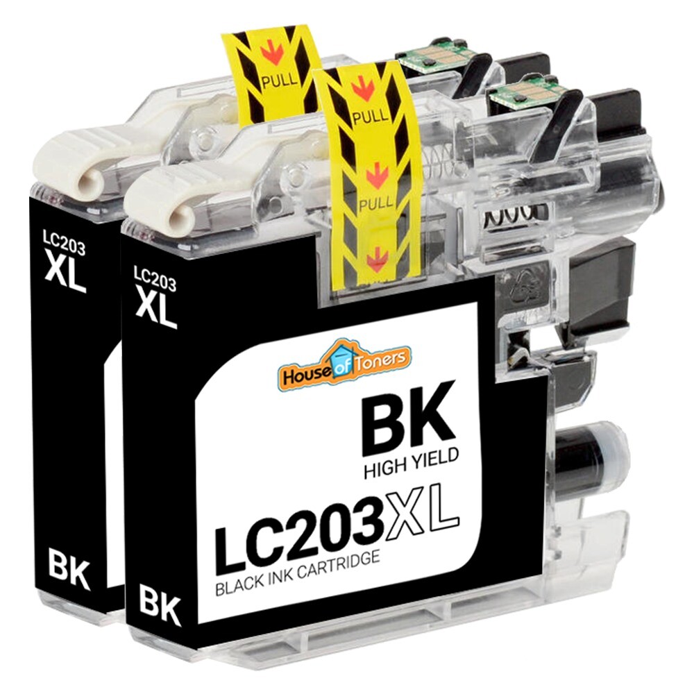 LC203 LC203XL Compatible Ink Cartridges Replacement for Brother Printers Lot