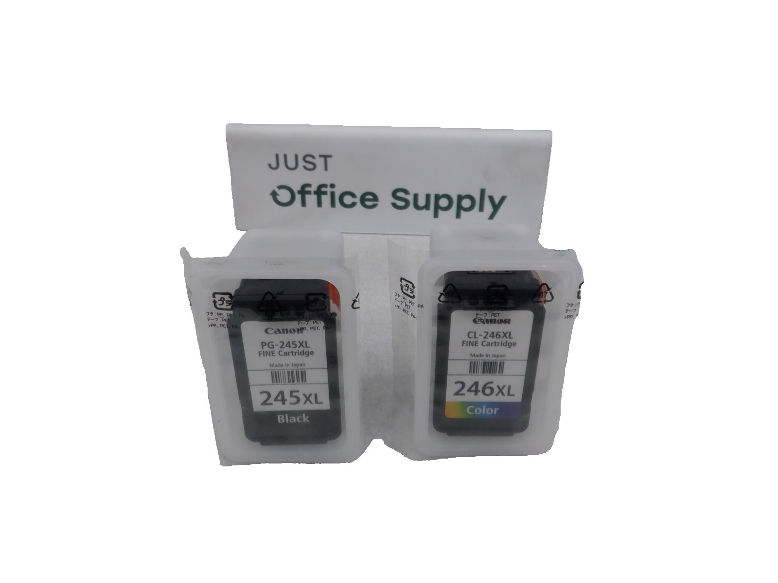 Genuine OEM Canon PG-245XL Black  CL-246XL Color Ink Bulk Packaging F. Shipping