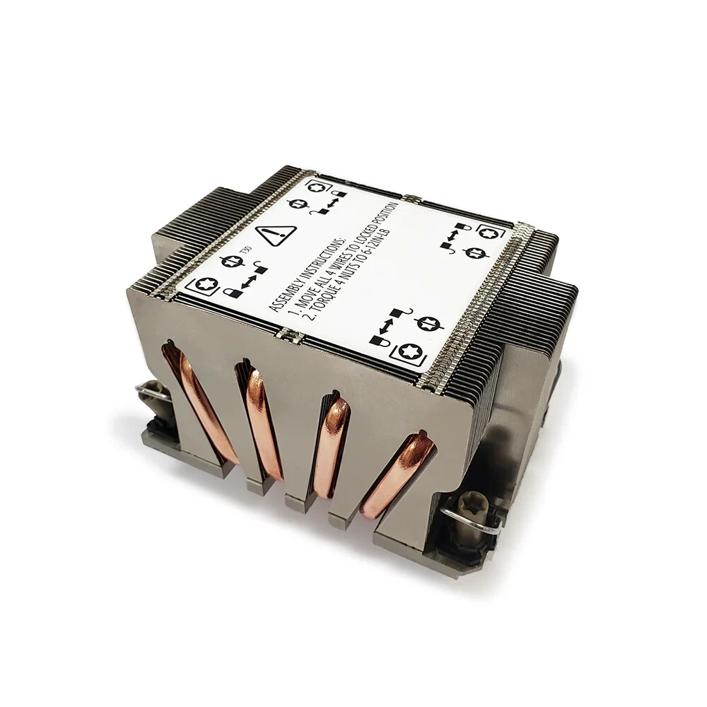 Dynatron N2 Intel LGA 4189 2U Rackmount Passive Aluminum Heatsink Cooler
