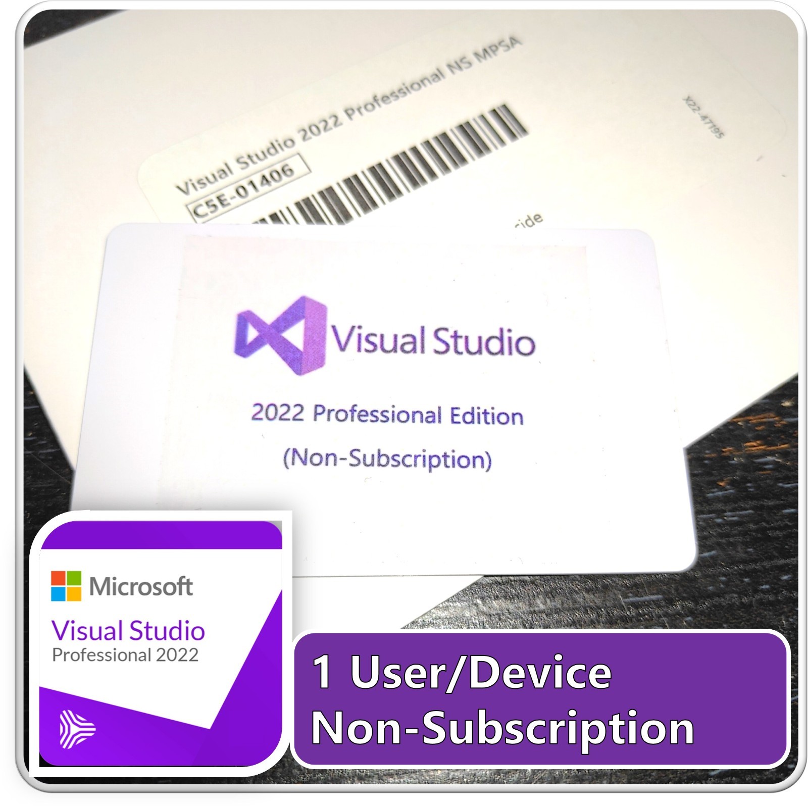 Visual Studio 2022 Professional Edition - 1 Device License (Non-Subscription)