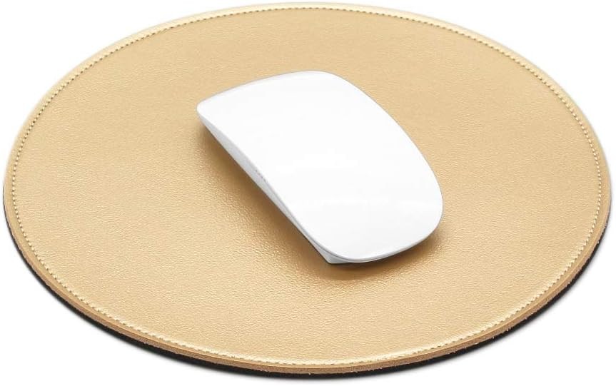Mouse Pad for Computer Laptop Accessories, Anti Slip Cute Round Mouse Pad