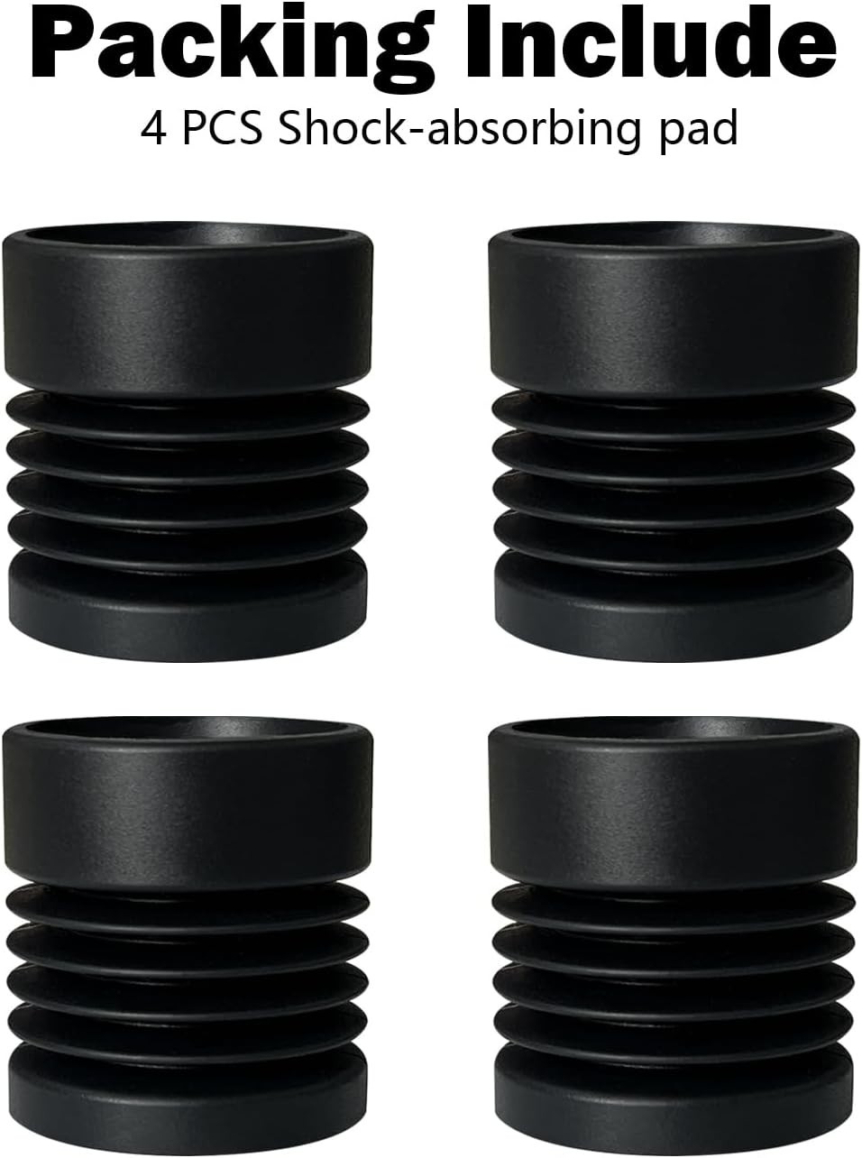 For Elegoo Centauri Carbon AntiVibration Feet Silicone Rubber Pad 3D Printer