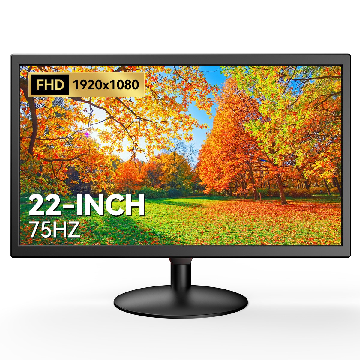 Eyoyo 22" Security Monitor 24/7 Surveillance Monitor CCTV Screen HDMI VGA BNC