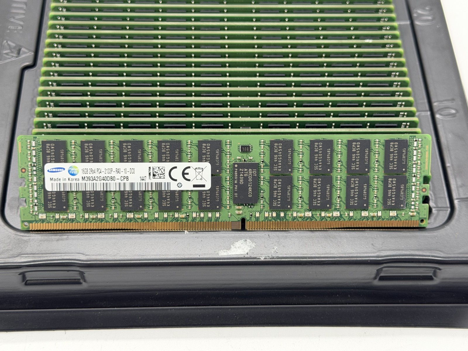 16GB SAMSUNG M393A2G40DB0-CPB PC4-2133P-RA0-10-DC0 ECC RDIMM TESTED LOT OF 24