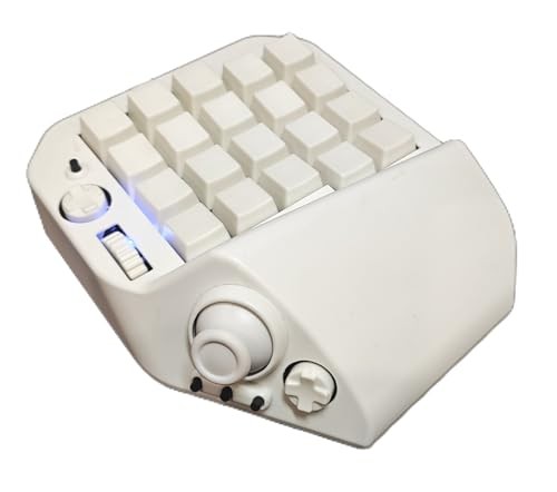MH-Device MH-Delta 41-Key One-Handed Gaming Keyboard with Joystick and Wheel