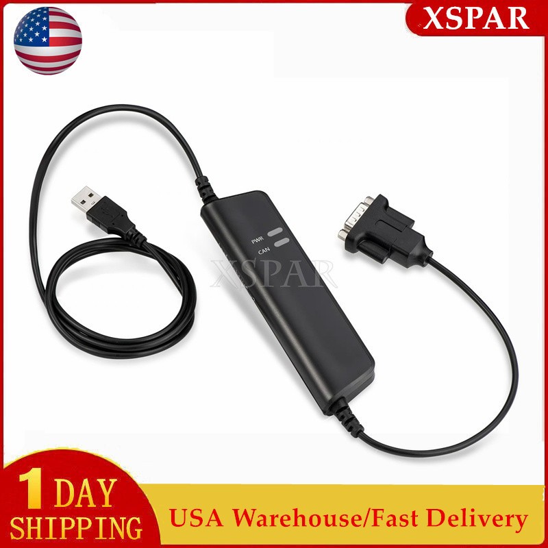 For Kvaser Leaf Light HS V2 Cheaper CAN Bus Cable High Speed USB for CAN USA#