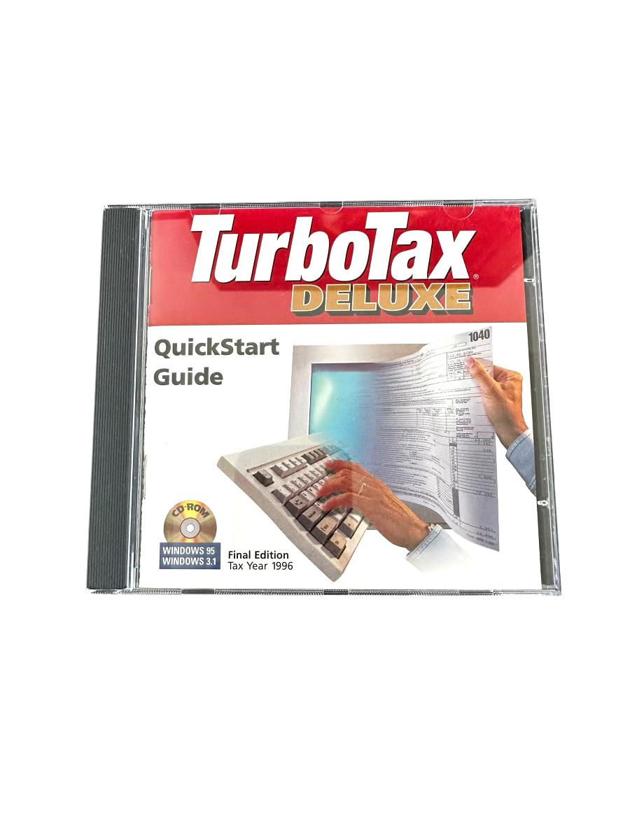 TurboTax Deluxe Final Edition 1996 for Windows 95 & Windows 3.1