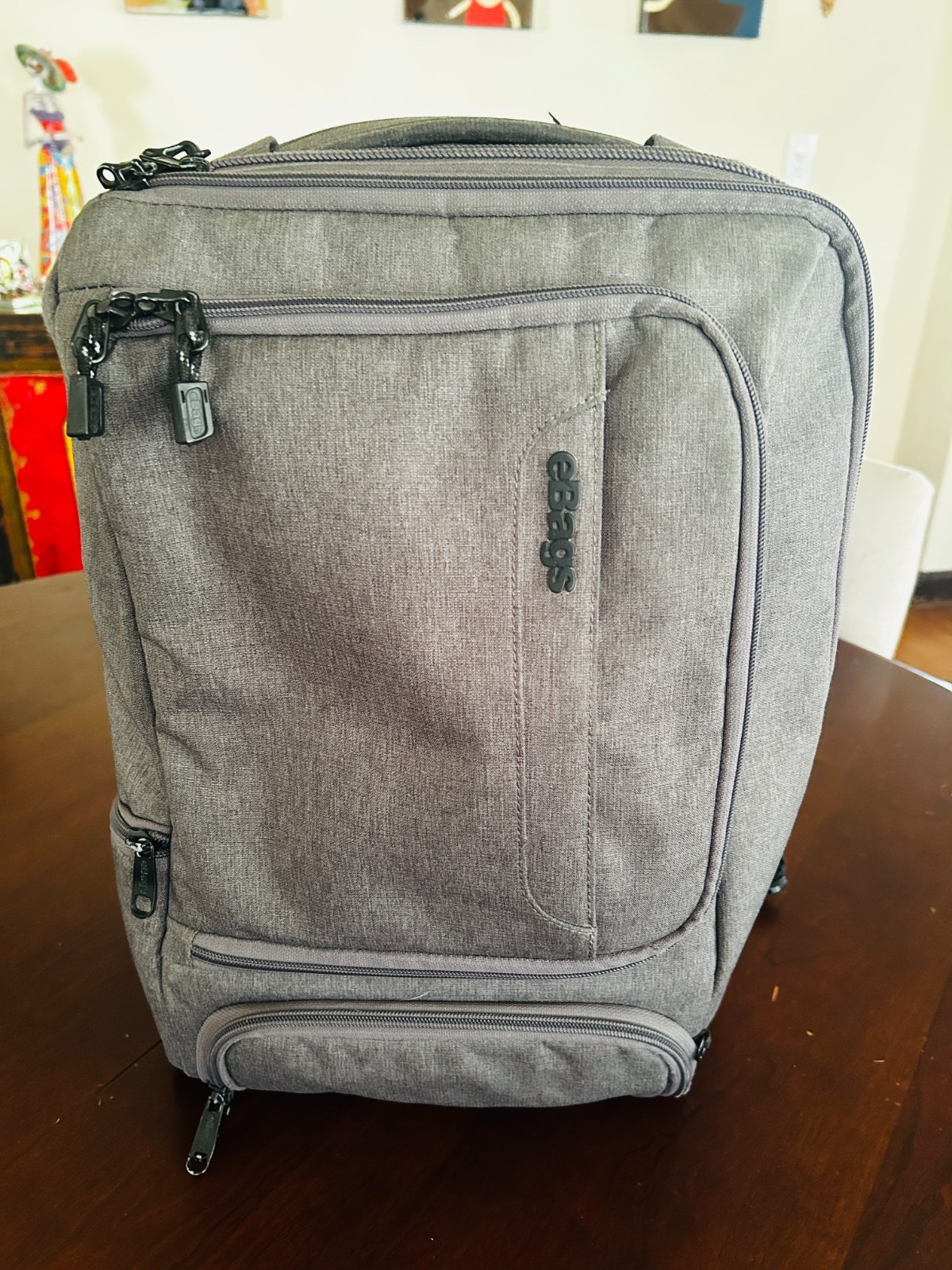 eBags Professional Slim Laptop Backpack - Heathered Graphite