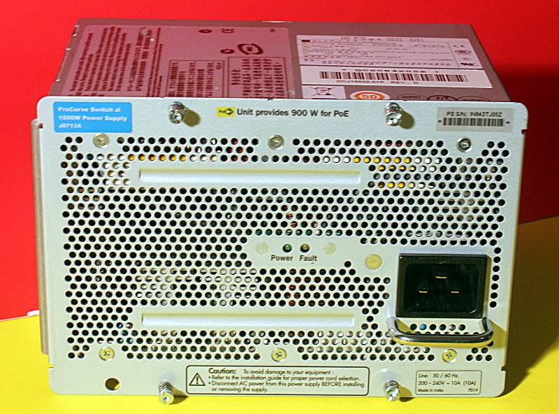 J8713A HP ProCurve Switch ZL 1500W Power Supply Module 0950-4581