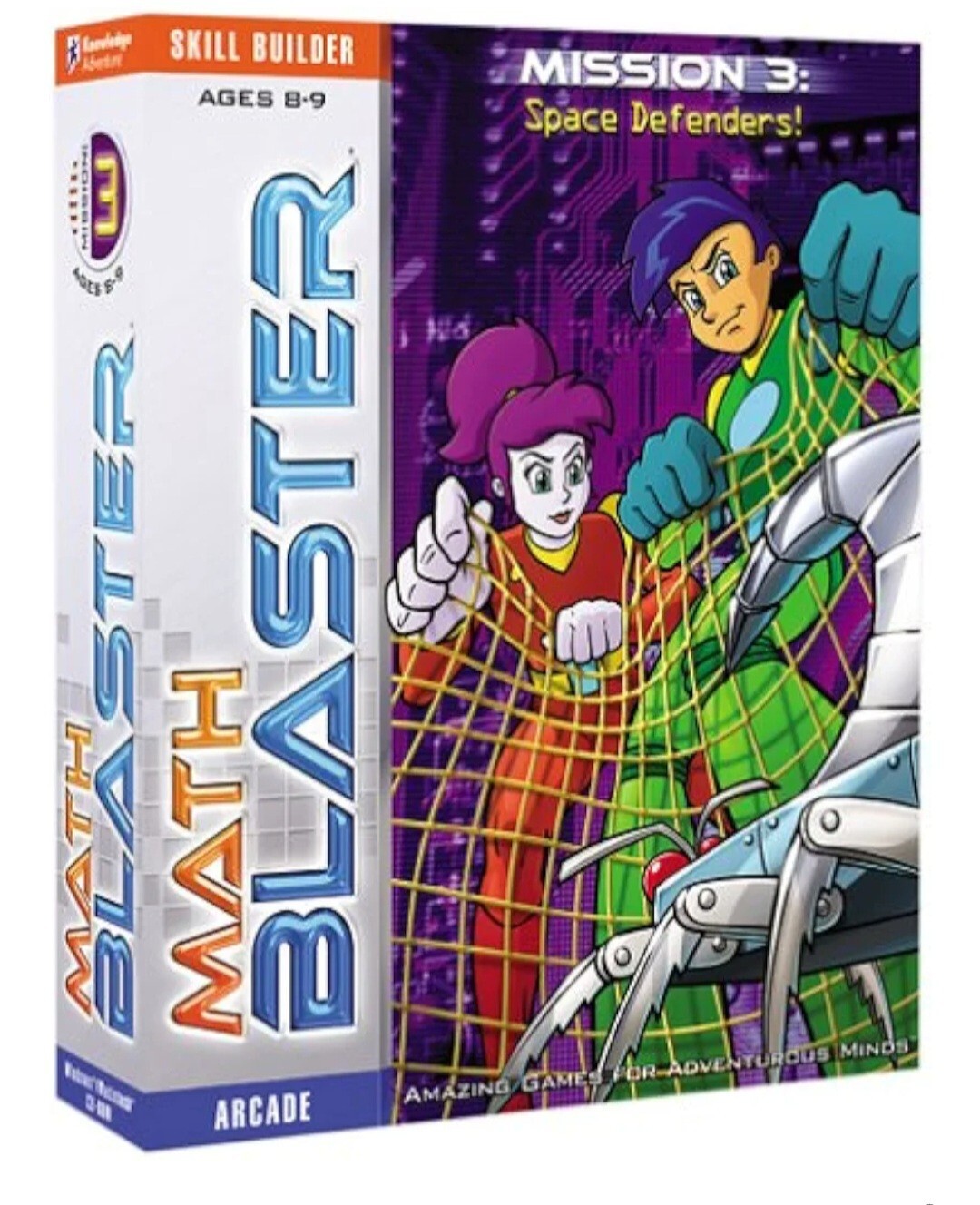 Math Blaster 3rd 4th Grade Kids Math Education Computer Games Windows 11 10 app