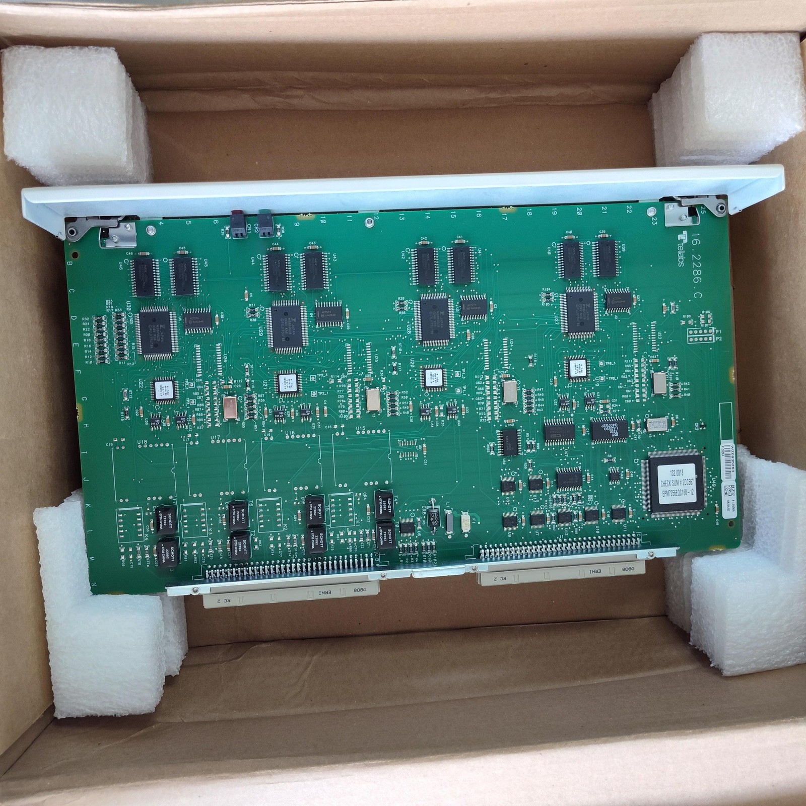 Tellabs SCM 81.5506A System Control Module Circuit Pack Telecom Card 5500