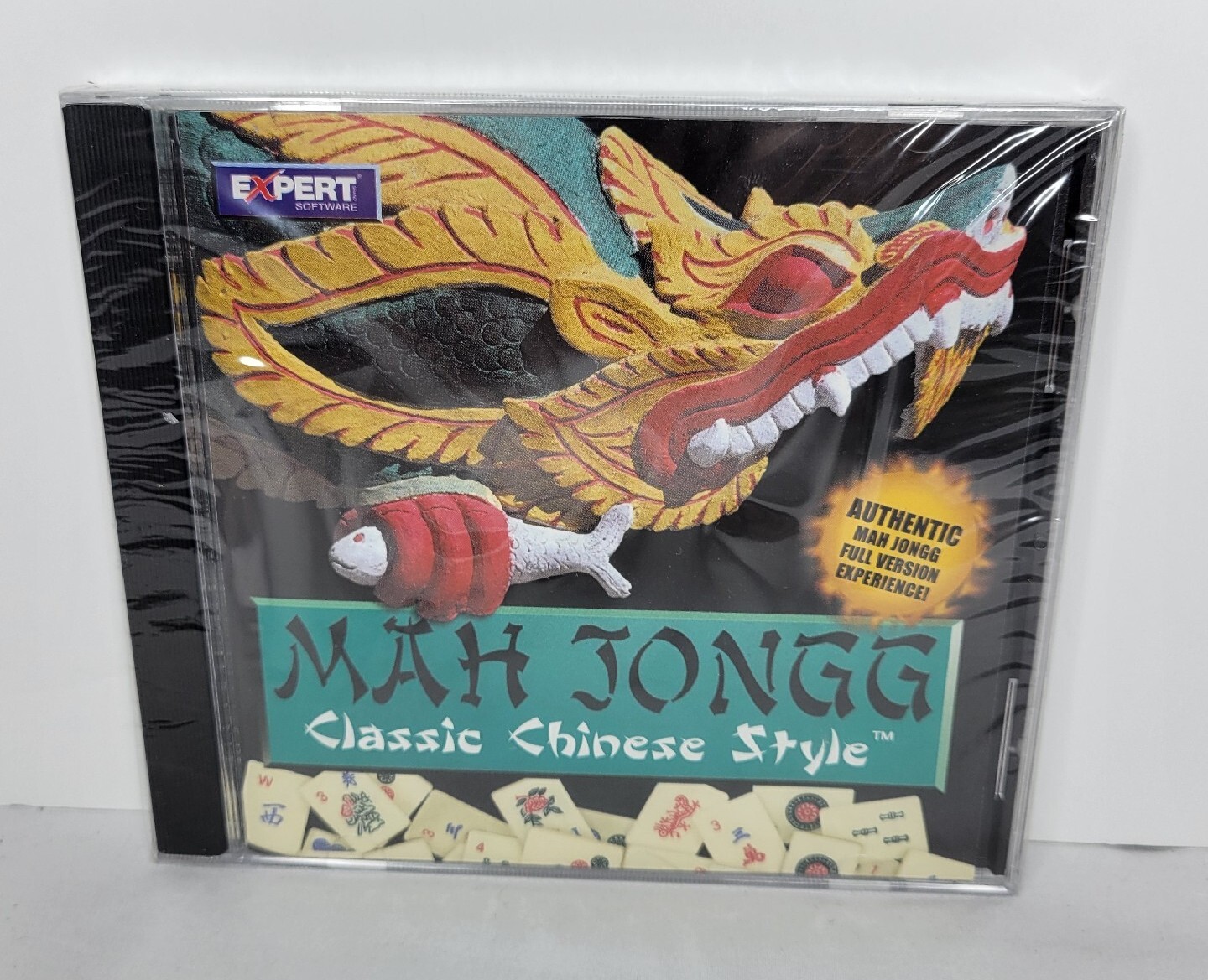 NEW Sealed EXPERT Software Computer PC MAH JONGG Classic Chinese Style GAME