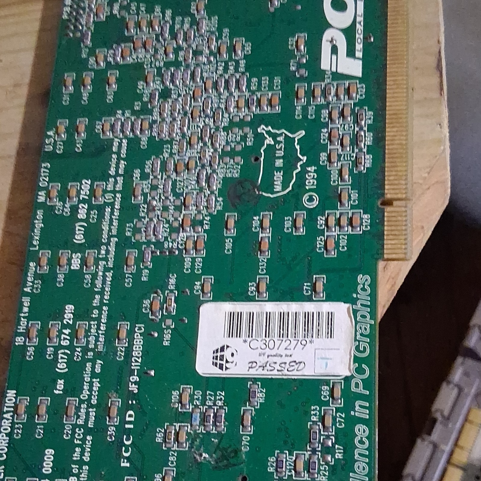 Number Nine Imagine 128 PCI VGA Graphics Card 4MB SGRAM Multi-Monitor DX5