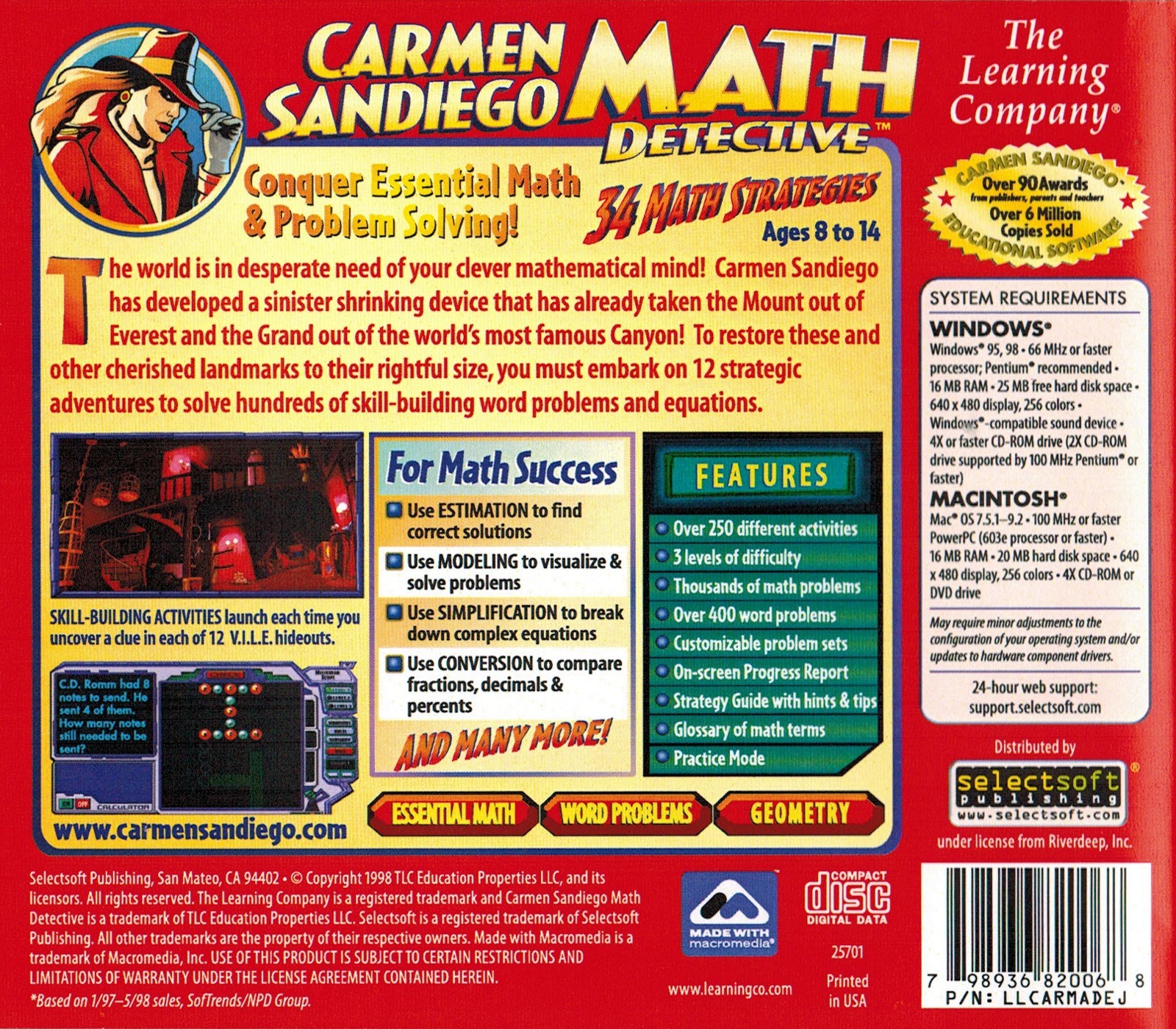 Kids Edutainment Childrens Classic Software Titles 32-Bit PC Compatible