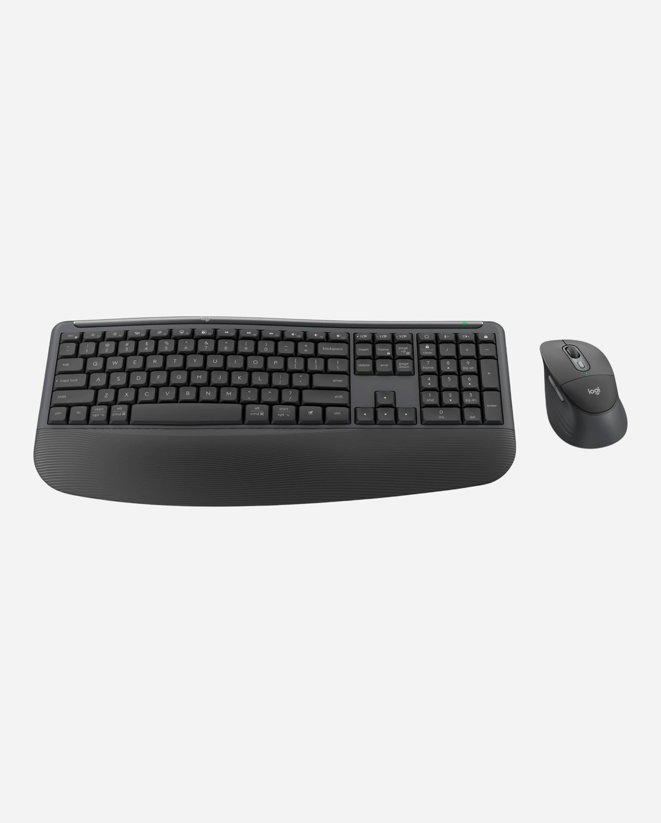 Logitech Signature Comfort Plus MK880 Wireless Keyboard & Mouse Combo Graphite