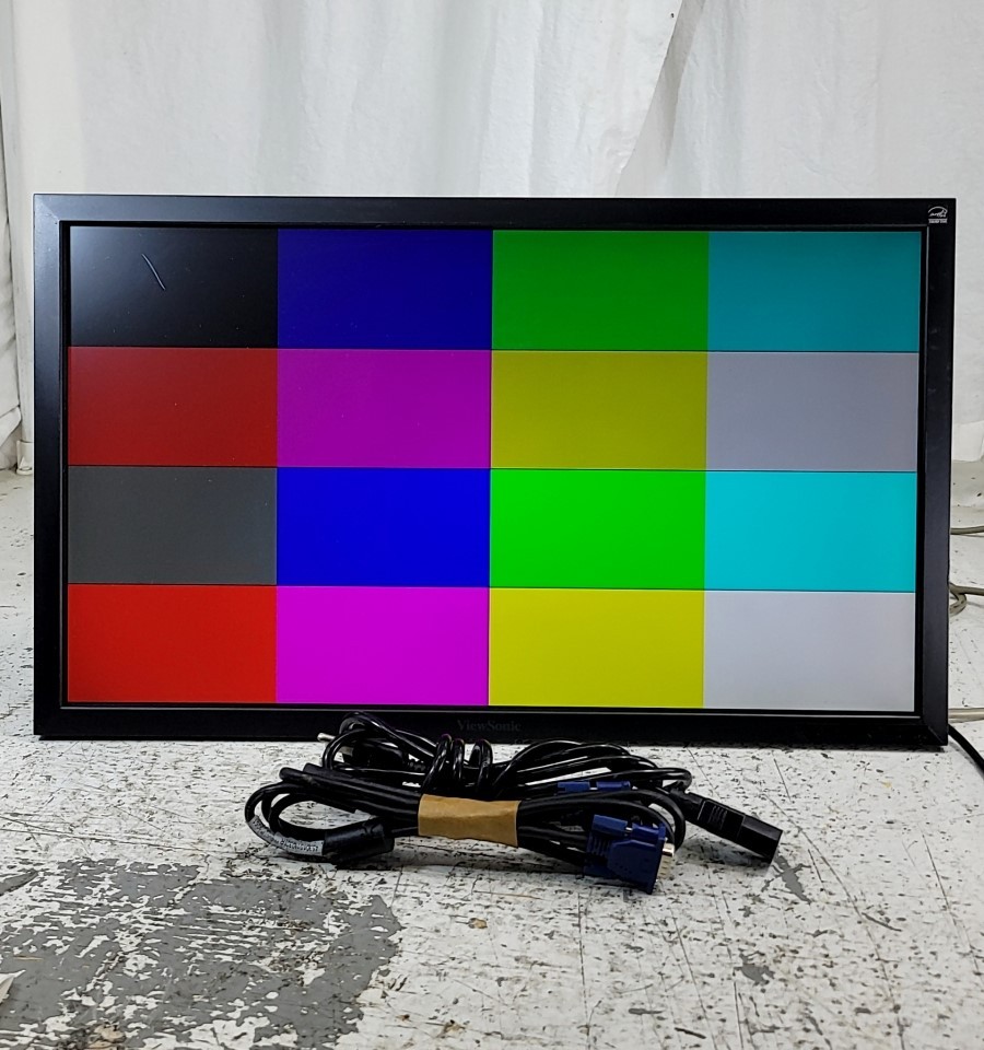 ViewSonic VS14782 VG2439m-LED LCD Monitor DisplayPort 24" VGA DVI SEE NOTES