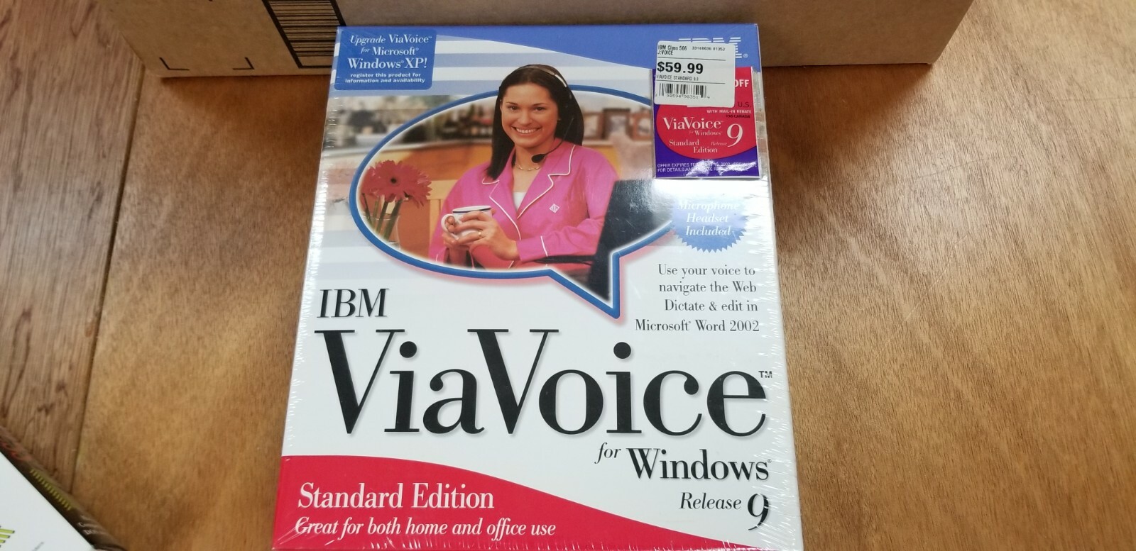 IBM Via Voice for WIndows New Sealed in Box Fast Shipping