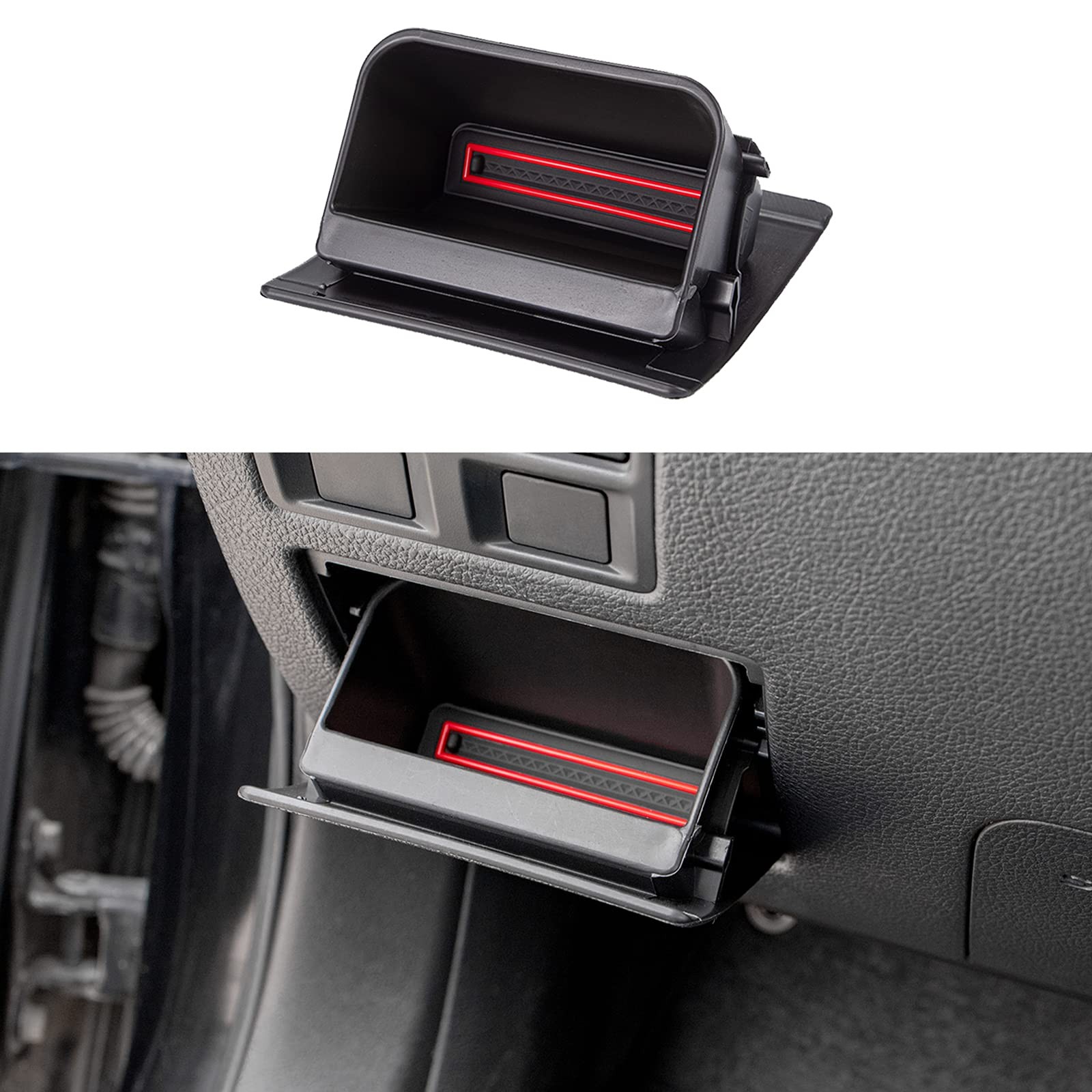 PIMCAR Fuse Box Coin Container Inner Storage Tray Compatible with Subaru Impreza