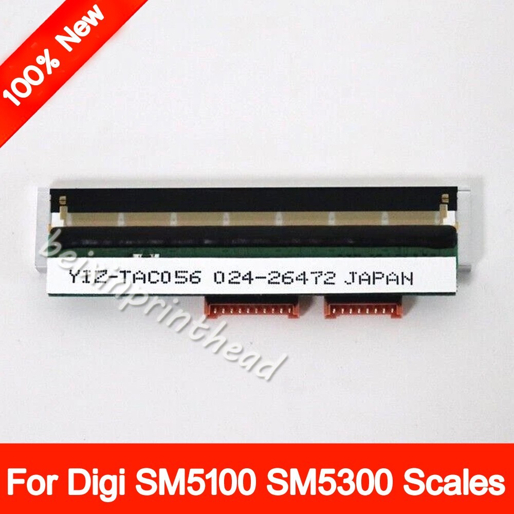 100% New Thermal Printhead For Digi SM5100 SM5300 POS Scale Printers Print head