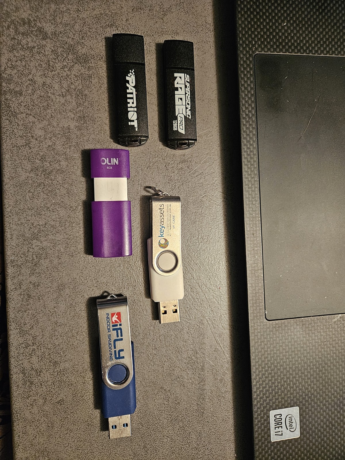 Patriot Supersonic Rage Pro 128GB USB 3.0 USB Flash Drive Black