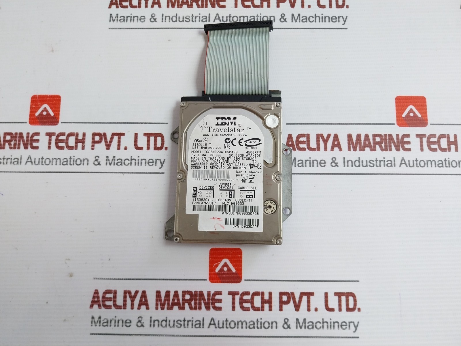 IBM IC25N020ATCS04-0 Laptop Hard Drive 4200 RPM