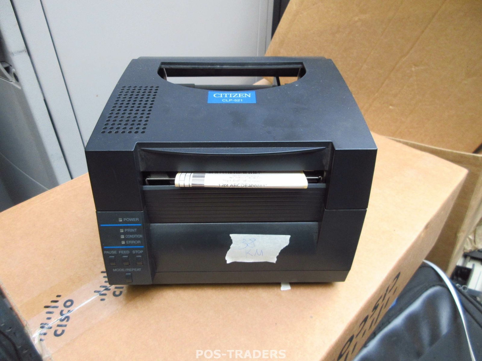 Citizen CLP-521 Direct Thermal LAN + USB Barcode Label Printer 38KM 