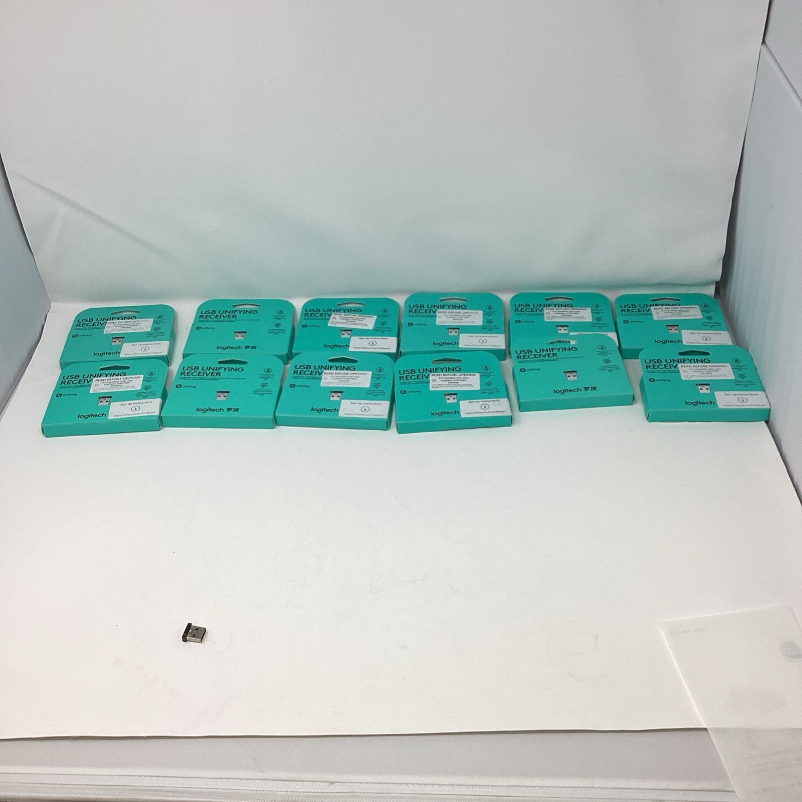 12X Logitech USB Unifying Receiver 2.4 GHz Wireless Dongle (Brand New)
