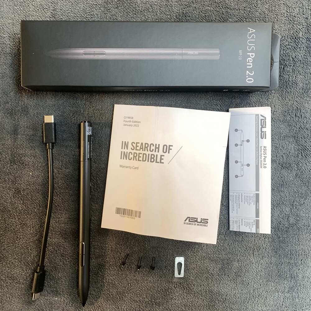 ASUS Pen 2.0 SA203H Stylus Pen Windows Microsoft Black
